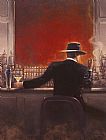 Unknown Brent Lynch Cigar Bar painting